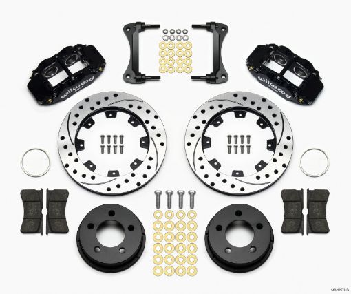 Bild von Wilwood Narrow Superlite 4R Front Kit 12.19in Drilled 87 - 89 Jeep YJ