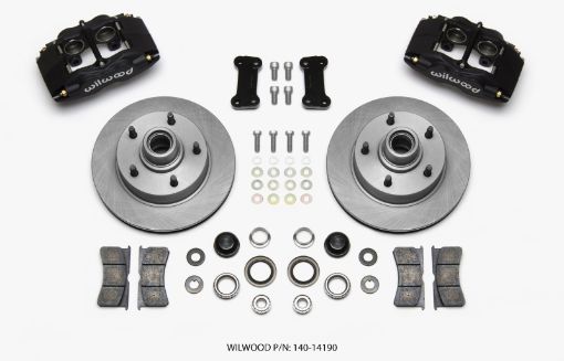 Bild von Wilwood Forged Dynalite Front Kit 11.72in 1 PC RotorHub Ford F100 1948 - 1956