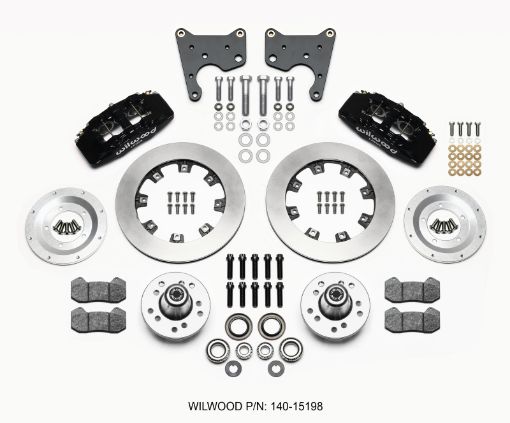 Bild von Wilwood Dynapro 6 Front Hub Kit 12.19in 65 - 72 CDP C Body - Drum