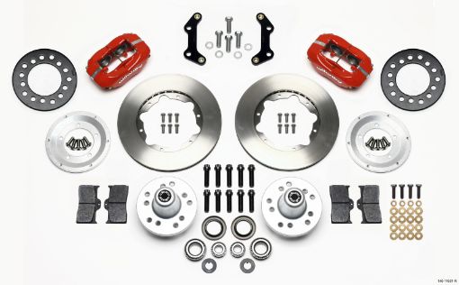 Bild von Wilwood Forged Dynalite Front Kit 11.00in Red 70 - 72 CDP B E Body - Disc