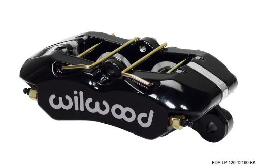 Bild von Wilwood Caliper - Dynapro Low - Profile 5.25in Mount - Blk Pwd 1.12in Pistons .81in Disc