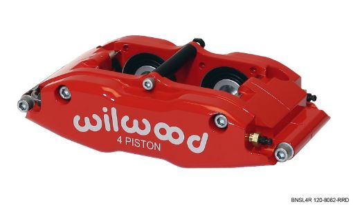 Bild von Wilwood Caliper - BNSL4R - Red 1.25in Pistons 1.10in Disc