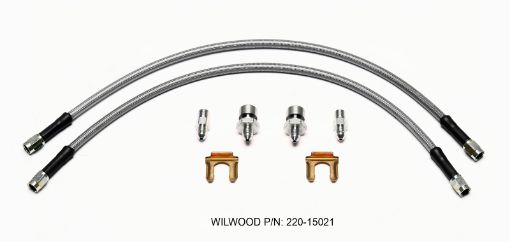 Bild von Wilwood Flexline Kit 18 inch - 3 38 - 24 IF 18 NPT Straight