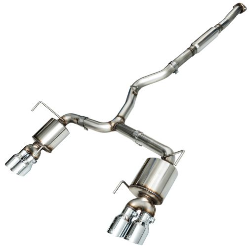 Bild von AWE Tuning 2015 Subaru WRX VA Sedan Touring Edition Exhaust - Chrome Silver Tips (102mm)