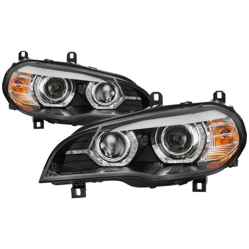 Bild von Spyder 07 - 10 BMW X5 E70 (HID Models Only) Projector Headlights - Black PRO - YD - BMWE7007 - AFSHID - BK