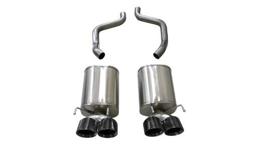 Bild von Corsa 2009 - 2013 Chevrolet Corvette (C6) 6.2L Black Sport Axle - Back Exhaust w4.5in Tips