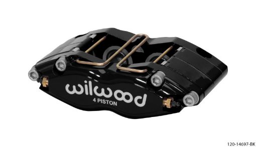 Bild von Wilwood Caliper - Dynapro Single 5.98in Mount - Black 1.58in Piston 1.1in Disc